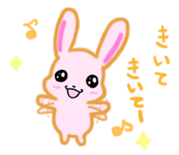 cute and sweet rabbit sticker #5019105