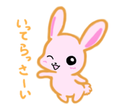 cute and sweet rabbit sticker #5019107