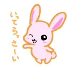 cute and sweet rabbit sticker #5019107