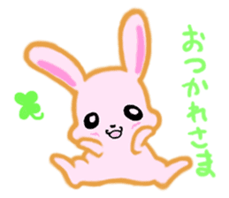 cute and sweet rabbit sticker #5019108