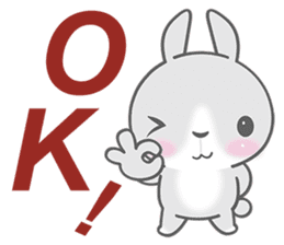 OK Bunny sticker #5019885