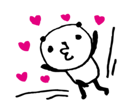 Every day of a panda33 sticker #5020404