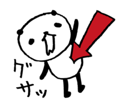 Every day of a panda33 sticker #5020423