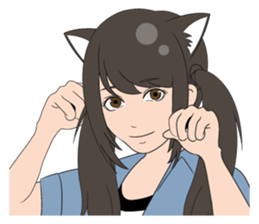 Four girls sticker sticker #5020448