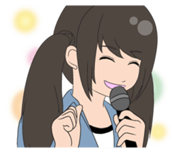 Four girls sticker sticker #5020452