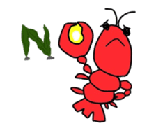 Lobster life sticker #5021071