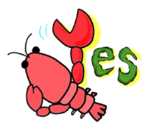 Lobster life sticker #5021072
