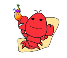 Lobster life sticker #5021105