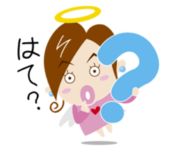 tsundere angel sticker #5021111