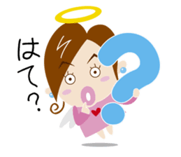 tsundere angel sticker #5021111