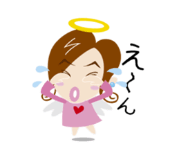 tsundere angel sticker #5021113