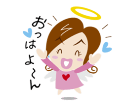 tsundere angel sticker #5021114