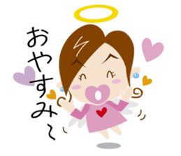 tsundere angel sticker #5021119
