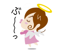 tsundere angel sticker #5021121
