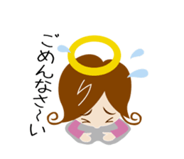 tsundere angel sticker #5021124