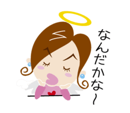 tsundere angel sticker #5021126