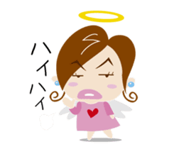 tsundere angel sticker #5021136