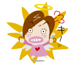 tsundere angel sticker #5021138