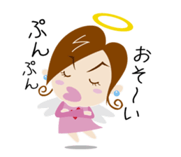tsundere angel sticker #5021140
