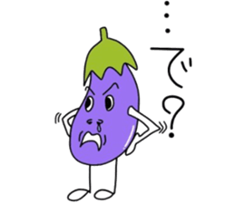 Eggplant life sticker #5021156