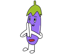 Eggplant life sticker #5021159