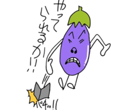 Eggplant life sticker #5021164