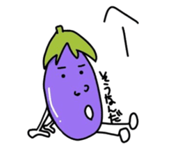 Eggplant life sticker #5021168