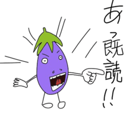 Eggplant life sticker #5021171