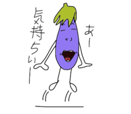 Eggplant life sticker #5021180
