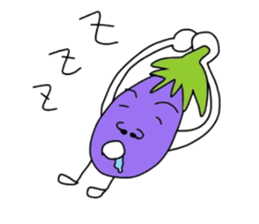 Eggplant life sticker #5021184