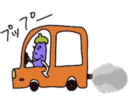 Eggplant life sticker #5021185