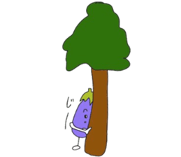 Eggplant life sticker #5021187