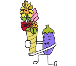 Eggplant life sticker #5021188