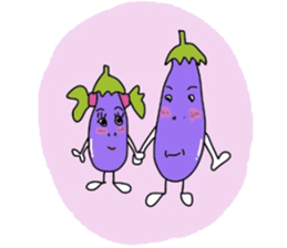 Eggplant life sticker #5021189