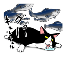 A little fat cat 2 sticker #5021263