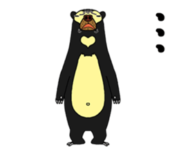 sunbear  max sticker #5021350