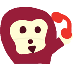 New monkey sticker #5022153