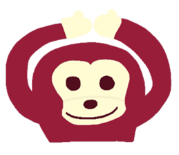 New monkey sticker #5022155