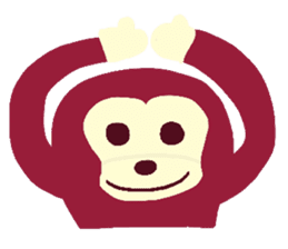 New monkey sticker #5022155