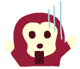 New monkey sticker #5022157