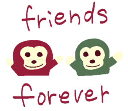 New monkey sticker #5022159