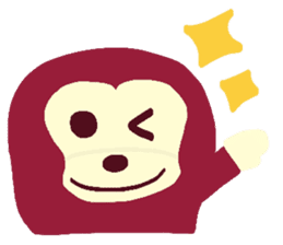 New monkey sticker #5022164