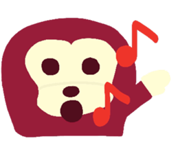 New monkey sticker #5022168