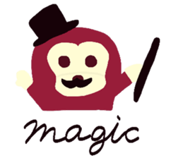 New monkey sticker #5022172