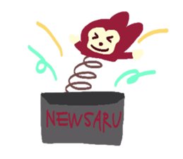 New monkey sticker #5022188