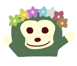 New monkey sticker #5022189