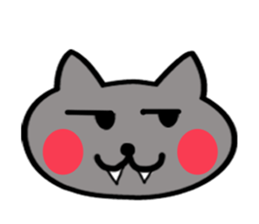 Devil cat & Angel cat sticker #5022836