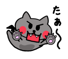 Devil cat & Angel cat sticker #5022842