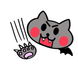 Devil cat & Angel cat sticker #5022847