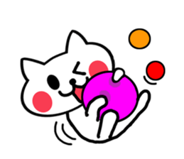 Devil cat & Angel cat sticker #5022849